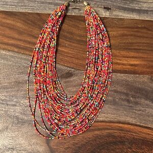 Multicolor Beaded Necklace